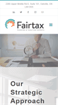 Mobile Screenshot of fairtax.ca