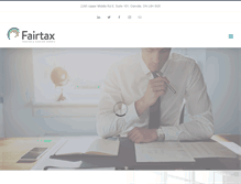 Tablet Screenshot of fairtax.ca